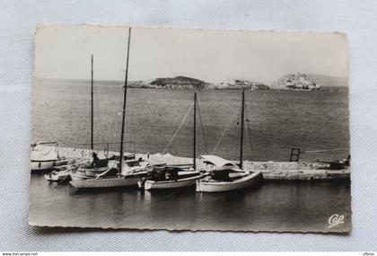 Cpsm, iles de Porquerolles, le port du Langoustier, Var 83