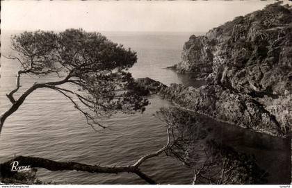 Ile de Porquerolles CPM Rocher cote sud