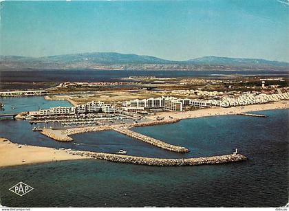 Carte Postale - 66 - Port Barcarès - Vue Générale aérienne - Le Port - L'Etang - Les Corbières - CPM - Voir Scans Recto-