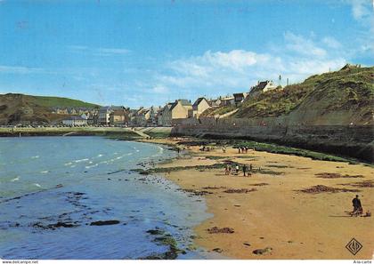 14 PORT EN BESSIN HUPPAIN LA PLAGE ET LA DIGUE