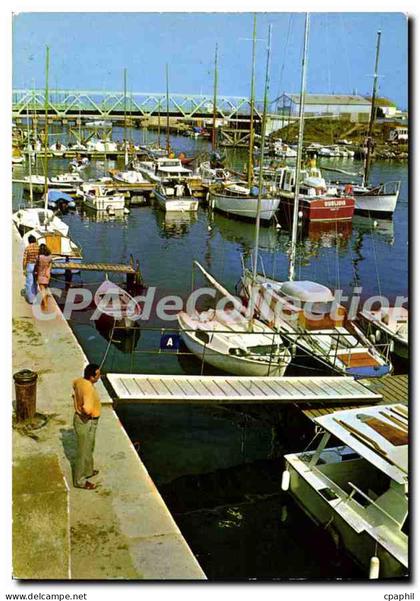 CPA Port la Nouvelle les quais du port de plaisance