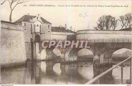 CPA Port Louis Morbihan Entree de la Citadelle ou fur enferme le Prince Louis Napoleon