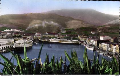 CPA Port VENDRES Vue Panoramique Sur Le Port
