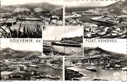 CPA Port VENDRES Vue Panoramique Sur Le Port souvenir