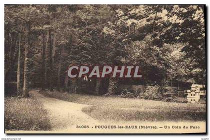 CPA Pougues les Eaux Nievre Un Coin du Parc