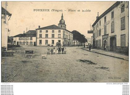 POUXEUX ELOYES PLACE ET MAIRIE
