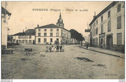 POUXEUX ELOYES PLACE ET MAIRIE