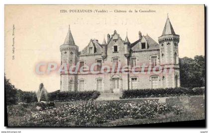 CPA Pouzauges (Vendee) Chateau de la Cacaudiere