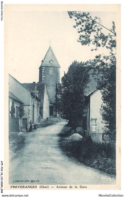 ATFP10-0665-18 - PREVERANGES - Avenue de la gare