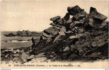 CPA TRÉGASTEL-PRIMEL - La Pointe de la Décapitation (457678)