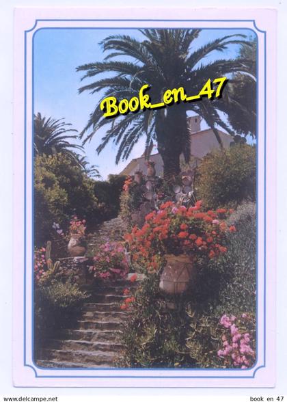 {99413} Côte d'Azur, Escalier fleuri