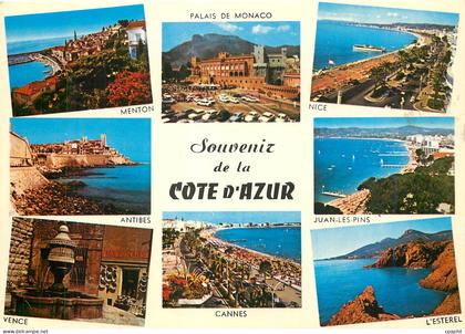 CPM Souvenir de la Cote d'Azur