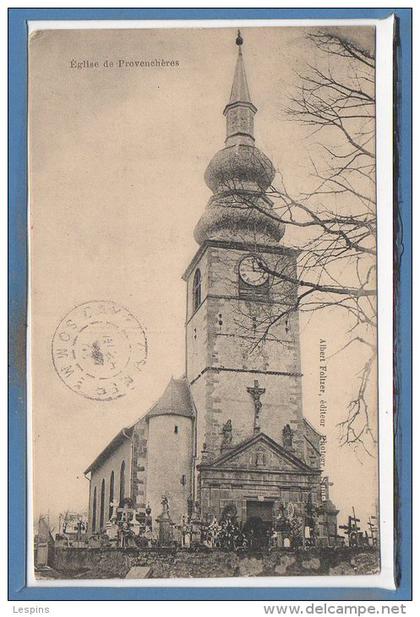 88 - PROVENCHERES sur FAVE --  Eglise