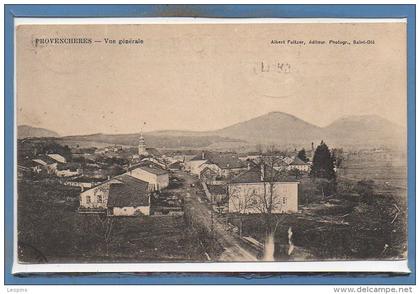 88 - PROVENCHERES sur FAVE --  Vue générale