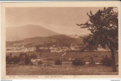 Provencheres sur Fave (88 - Vosges) vue générale