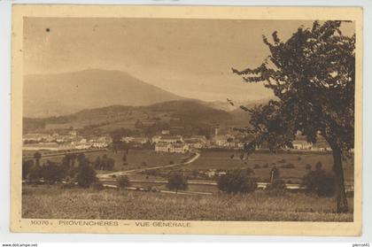 PROVENCHERES SUR FAVE - Vue générale