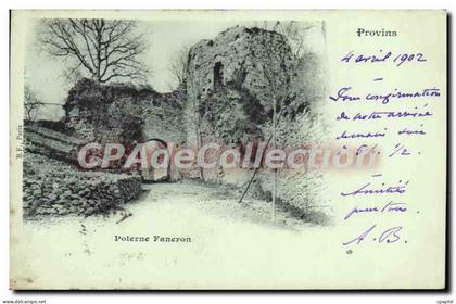 CPA Provins Poterne Faneron