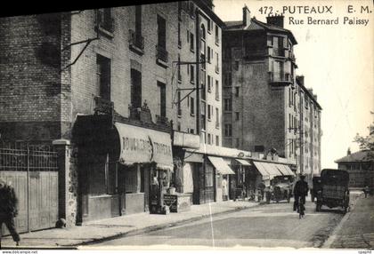 CPA Puteaux Rue Bernard Palissy