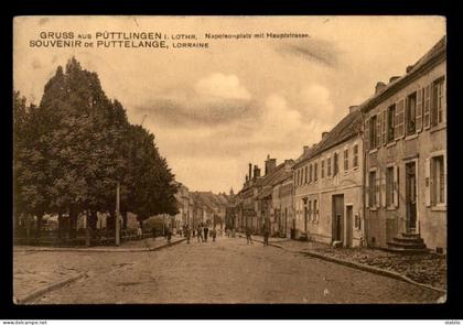 57 - PUTTELANGE - PLACE NAPOLEON ET GRAND RUE
