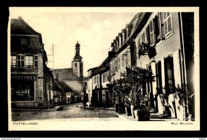 57 - PUTTELANGE - RUE WILSON - VOIR ETAT