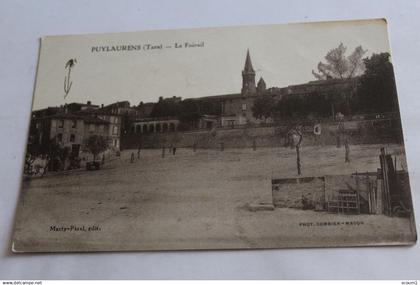 puylaurens le foirail 1931
