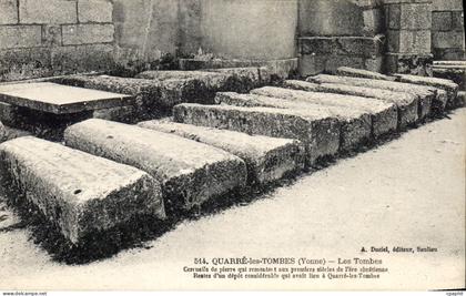 CPA Quarre les Tombes Yonne Les Tombes