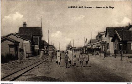 CPA Quend Plage Avenue de la plage (1498323)