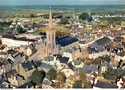 Questembert vue aérienne