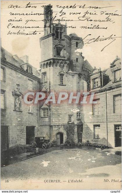 CPA Quimper L'Eveche