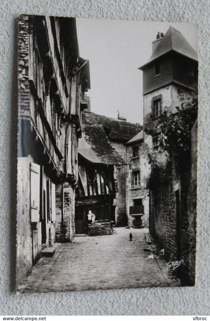 E854, Cpm, Quimperlé, vieilles maisons rue Don Maurice, Finistère 29