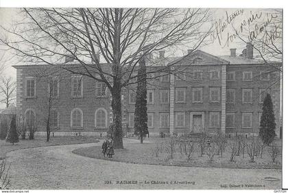 CPA RAISMES CHATEAU D'AREMBERG -circulée 1905