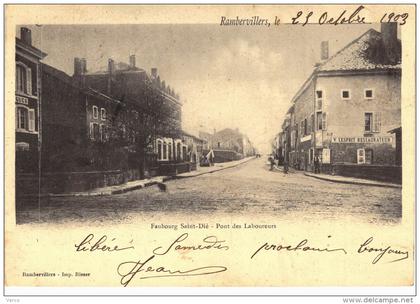 Carte Postale Ancienne de RAMBERVILLERS