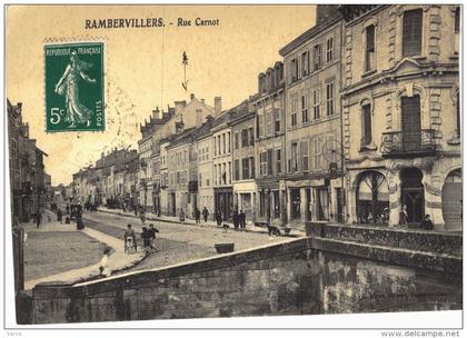 Carte Postale Ancienne de RAMBERVILLERS