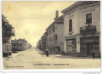 Carte Postale Ancienne de RAMBERVILLERS
