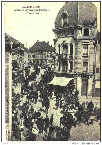 Carte Postale Ancienne de RAMBERVILLERS