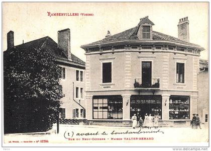 Carte Postale Ancienne de RAMBERVILLERS