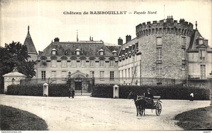 CPA Chateau de Rambouillet Facade Nord