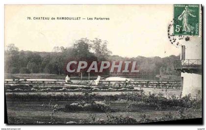 CPA Chateau de Rambouillet les Parterres
