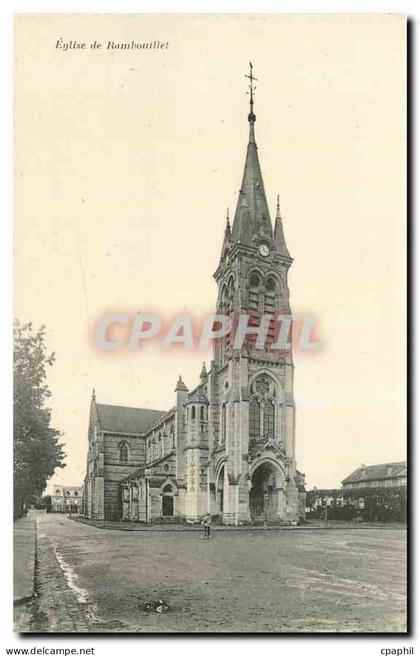 CPA Eglise de Rambouillet