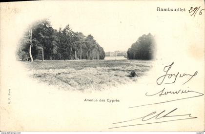 CPA Rambouillet Avenue de Cypres