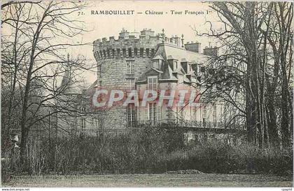 CPA Rambouillet Chateau Tour Francois Ier