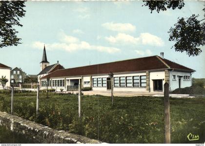 Réchicourt le château - les écoles et l'église