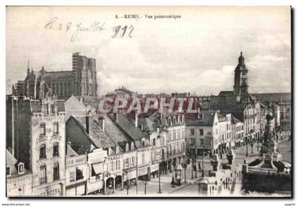 Reims Vue panoramique