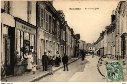 CPA Remalard-Rue de I'Eglise (800247)