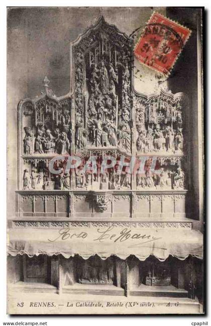 CPA Rennes La Cathedrale