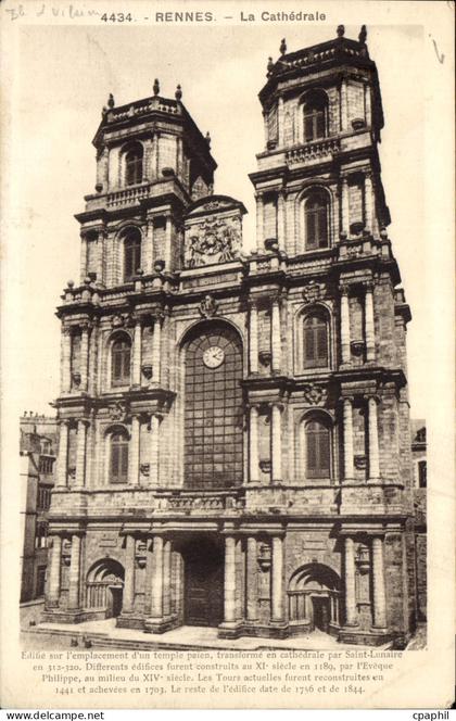 CPA Rennes La Cathedrale