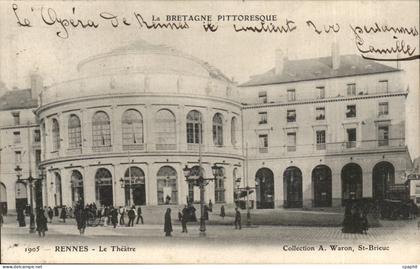 CPA Rennes Le theatre