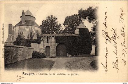 CPA Reugny Chateau de la Valliere, le portail FRANCE (1379758)
