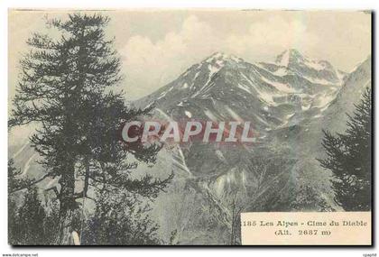 CPA Les Alpes Cime du Diable