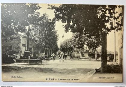 RIANS (83) - AVENUE DE LA GARE